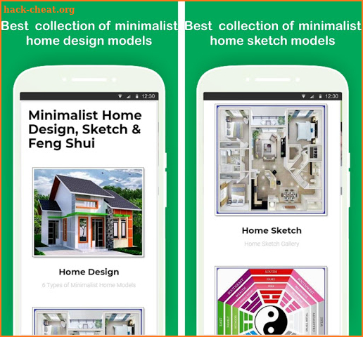 Minimalist Home Models, Sketch & Feng Shui screenshot