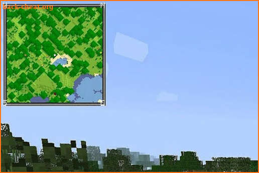 Minimap Mod Minecraft PE screenshot