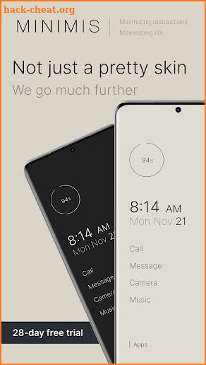 Minimis Launcher: Phone Detox screenshot