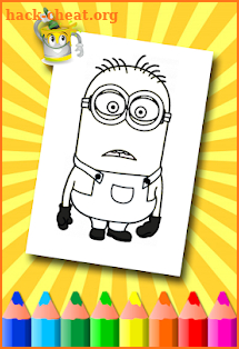 Minion Coloring Pages screenshot
