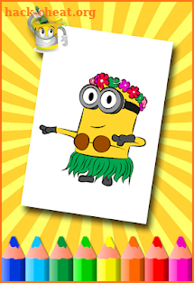 Minion Coloring Pages screenshot