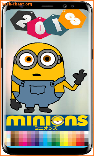 Minion of coloring book for fans screenshot