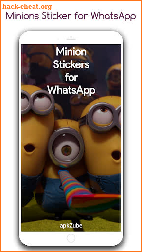 Minion Stickers for WhatsApp WAStickersApps screenshot