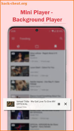 MiniTube - Minimizer for Video Tube & Free Music screenshot
