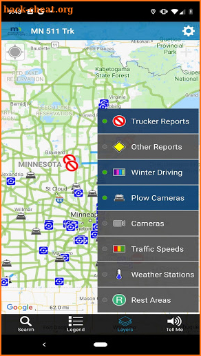 Minnesota 511 Trucker screenshot
