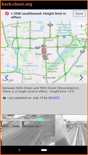 Minnesota 511 Trucker screenshot