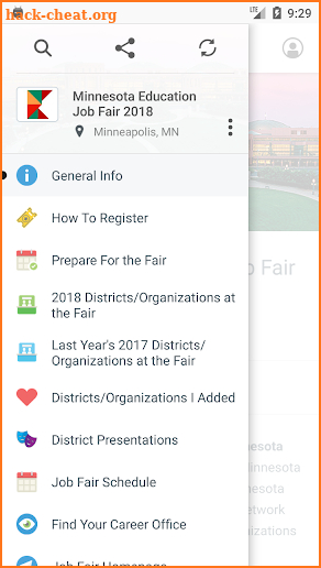 Minnesota Education Job Fair screenshot
