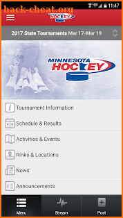 Minnesota Hockey Tournaments screenshot