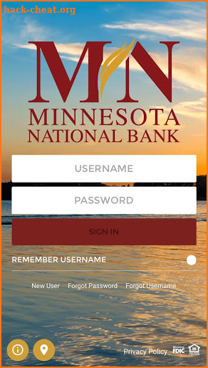 Minnesota National Bank screenshot
