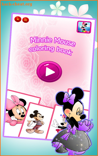 Minnie Mouse Coloring book screenshot