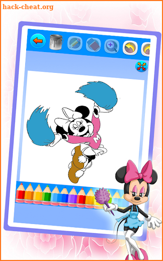 Minnie Mouse Coloring book screenshot