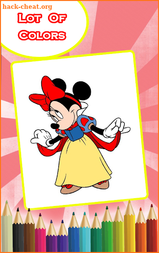 Minnie Mouse Coloring Game screenshot