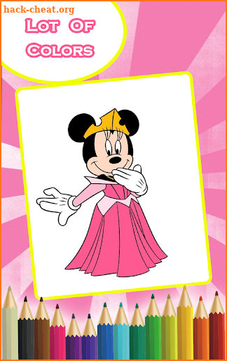 Minnie Mouse Coloring Game screenshot