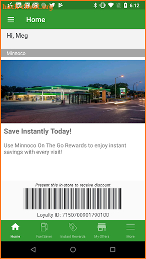 Minnoco Rewards screenshot