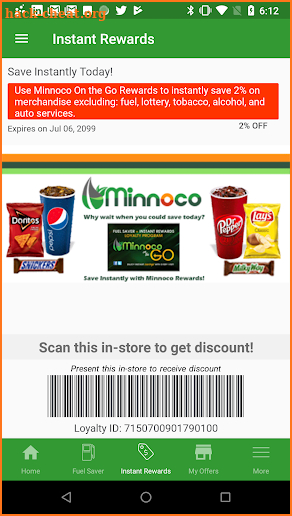 Minnoco Rewards screenshot