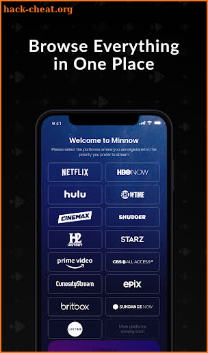 Minnow: Watch Shows and Movies screenshot