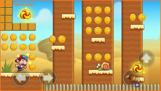 Mino's World - Run n Jump Game screenshot