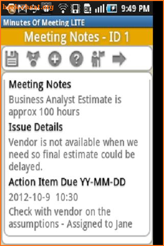 Minutes Of Meeting PRO screenshot