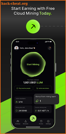 MIRA Network App screenshot