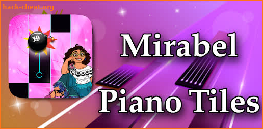 Mirabel Piano Tiles game screenshot