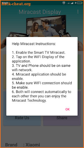 Miracast Screen Sharing screenshot