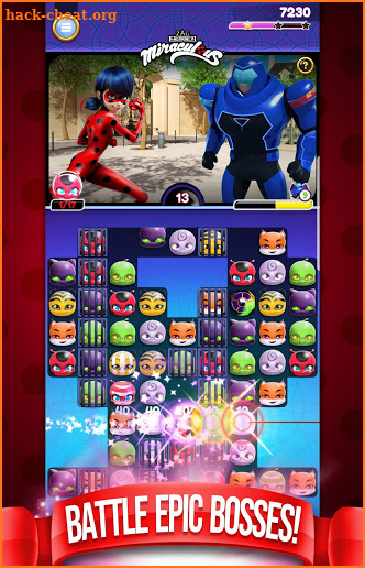 Miraculous Crush : A Ladybug & Cat Noir Match 3 screenshot