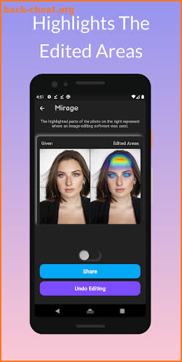 Mirage - Detect Image Editing screenshot