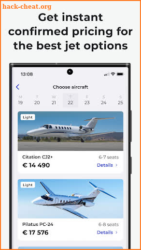 Mirai Flights screenshot