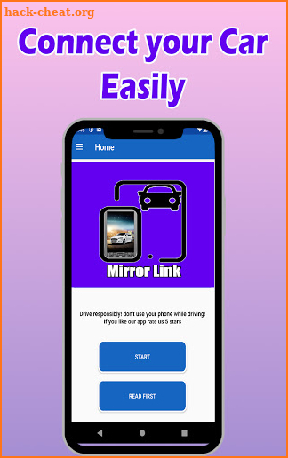 Mirror Link Car Stereo screenshot