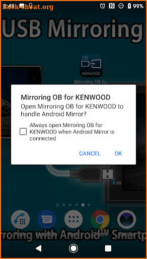 Mirroring OB for KENWOOD screenshot