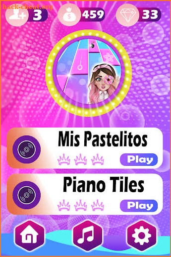 Mis Pastelitos Piano Tiles screenshot