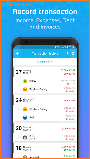 MISA MoneyKeeper: Budget Planner, Expense Tracker screenshot