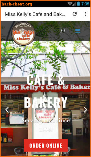 Miss Kelly's Cafe and Bakery screenshot