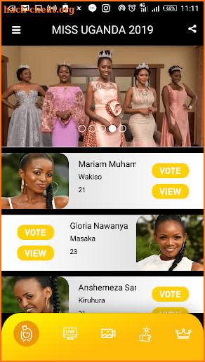 Miss Uganda screenshot