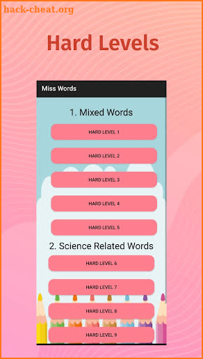 Miss Words - Word game screenshot