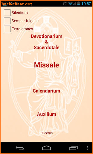 Missale Romanum screenshot