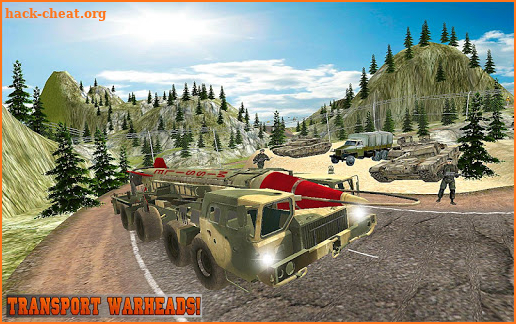 Missile Attack Army Truck 2017: Army Truck Games screenshot