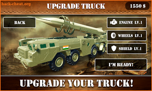 Missile Attack Army Truck 2018 Free screenshot
