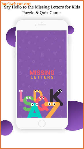 Missing Letters for Kids – Puzzle & Quiz screenshot