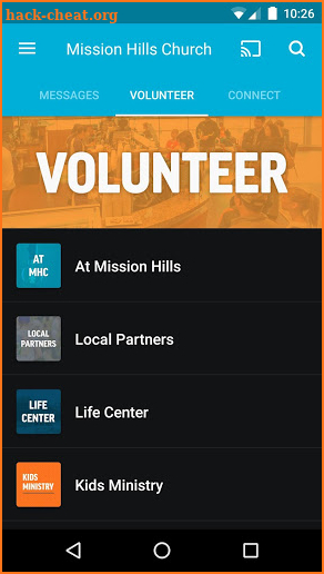 Mission Hills Church screenshot