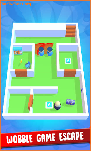 Mission Wobble Man Escape 3DGame screenshot