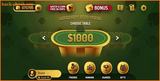 Mississippi Stud Poker screenshot