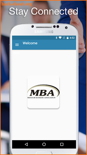 Missouri Bankers Association screenshot