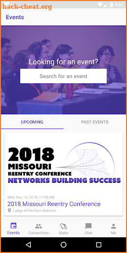 Missouri Reentry Conference screenshot