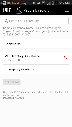 MIT Mobile screenshot