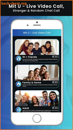 Mit U - Live Video Call, Stranger & Random Chat screenshot