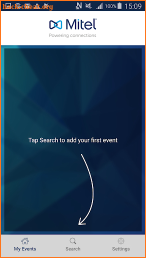 Mitel Events 2018 screenshot