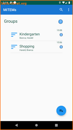 MiTems - Cloud Organizer & Chat & OCR/Barcodescan screenshot