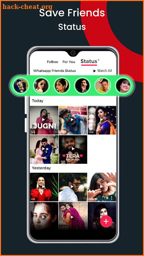 Mitro Status : Share WhatsApp Status Videos screenshot