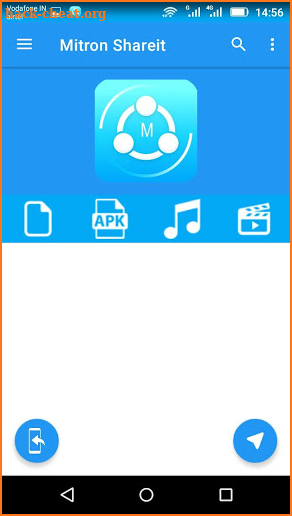 Mitron Shareit - Ultimate file sharing app screenshot